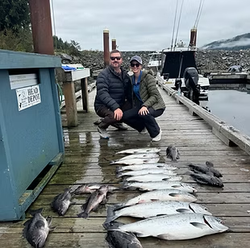 Productive Port Renfrew salmon day